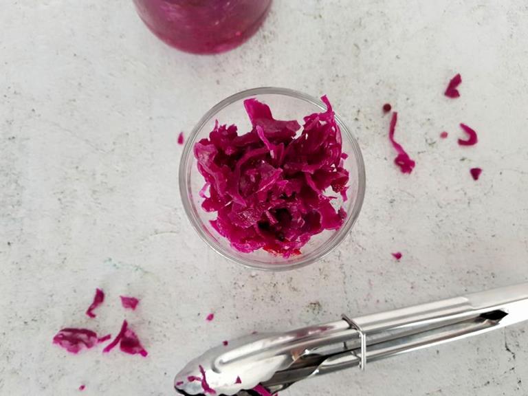 Fermented on sale red cabbage